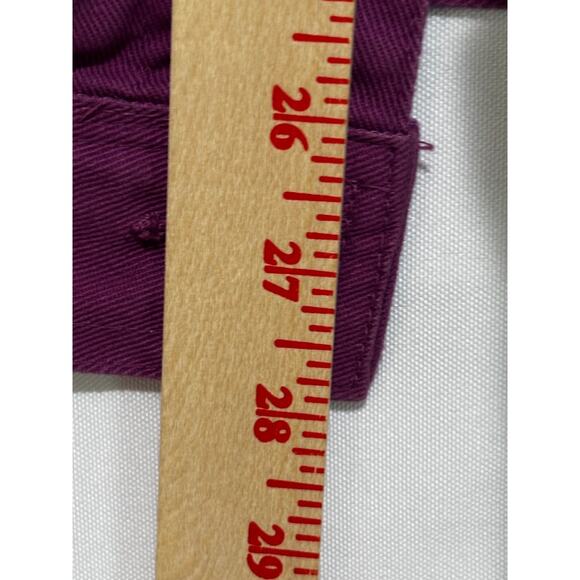 Womens Purple Denim Jacket Coat Red Hat Unique 3D chenille Glam Hattitude sz 26 - Picture 9 of 11